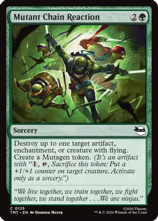 Mutant Chain Reaction (TMT-125) [Teenage Mutant Ninja Turtles]