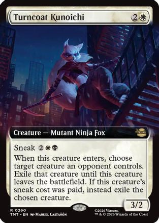 Turncoat Kunoichi (Extended Art) (TMT-260) [Teenage Mutant Ninja Turtles]