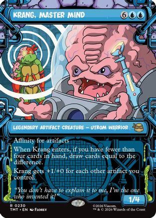 Krang, Master Mind (Showcase) (TMT-230) [Teenage Mutant Ninja Turtles]