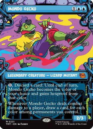 Mondo Gecko (Showcase) (TMT-231) [Teenage Mutant Ninja Turtles]