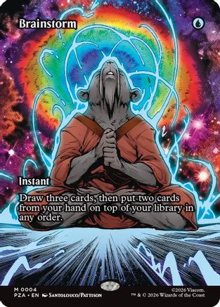 Brainstorm (Borderless) (PZA-004) [Teenage Mutant Ninja Turtles Eternal-Legal]