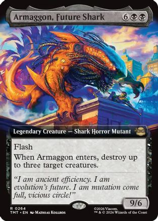 Armaggon, Future Shark (Extended Art) (TMT-264) [Teenage Mutant Ninja Turtles]