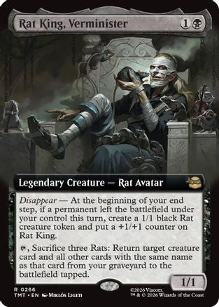 Rat King, Verminister (Extended Art) (TMT-266) [Teenage Mutant Ninja Turtles]