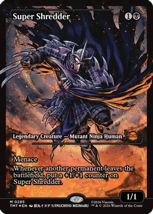 Super Shredder (Showcase) (TMT-285) [Teenage Mutant Ninja Turtles] Foil