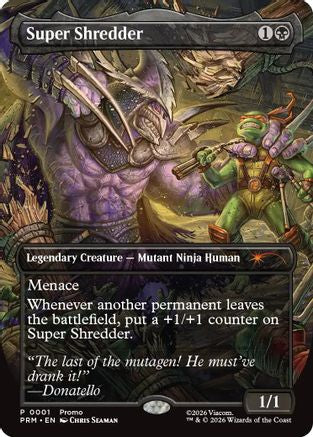 Super Shredder (Borderless) (UMP-001) [Unique and Miscellaneous Promos]