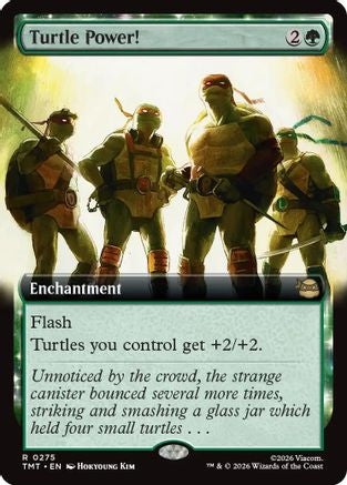 Turtle Power! (Extended Art) (TMT-275) [Teenage Mutant Ninja Turtles]