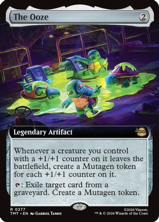 The Ooze (Extended Art) (TMT-277) [Teenage Mutant Ninja Turtles] Foil