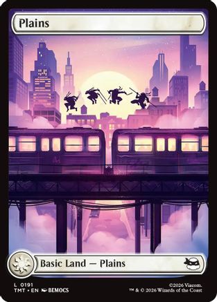 Plains (TMT-191) [Teenage Mutant Ninja Turtles] Foil