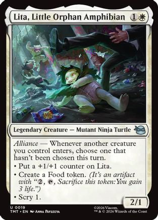 Lita, Little Orphan Amphibian (TMT-019) [Teenage Mutant Ninja Turtles]