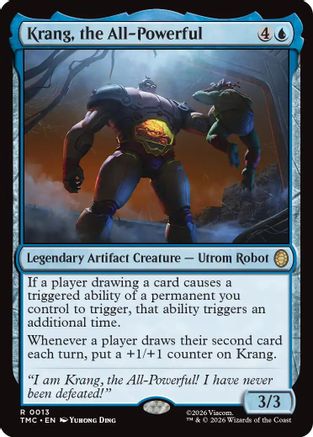 Krang, the All-Powerful (TMC-013) [Commander: Teenage Mutant Ninja Turtles]
