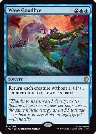 Wave Goodbye (TMC-046) [Commander: Teenage Mutant Ninja Turtles]
