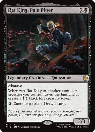 Rat King, Pale Piper (TMC-019) [Commander: Teenage Mutant Ninja Turtles]