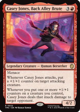 Casey Jones, Back Alley Brute (TMC-022) [Commander: Teenage Mutant Ninja Turtles]