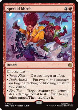 Special Move (TMC-026) [Commander: Teenage Mutant Ninja Turtles]