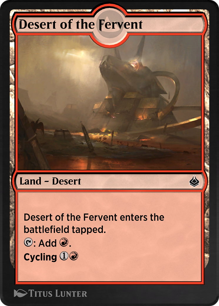 Desert of the Fervent (AKR-287) [Amonkhet Remastered]