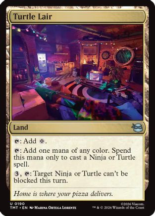 Turtle Lair (TMT-190) [Teenage Mutant Ninja Turtles]