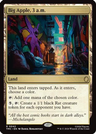 Big Apple, 3 a.m. (TMC-042) [Commander: Teenage Mutant Ninja Turtles]