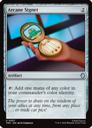 Arcane Signet (TMC-057) [Commander: Teenage Mutant Ninja Turtles]