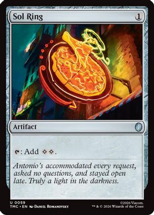 Sol Ring (TMC-059) [Commander: Teenage Mutant Ninja Turtles]