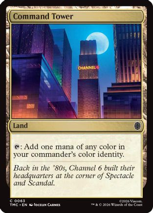 Command Tower (TMC-063) [Commander: Teenage Mutant Ninja Turtles]