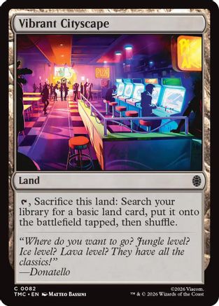Vibrant Cityscape (TMC-082) [Commander: Teenage Mutant Ninja Turtles]