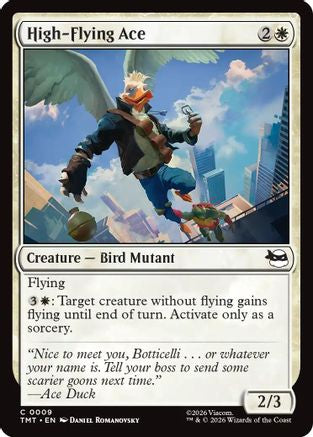 High-Flying Ace (TMT-009) [Teenage Mutant Ninja Turtles] Foil