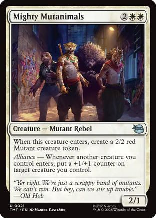 Mighty Mutanimals (TMT-021) [Teenage Mutant Ninja Turtles]