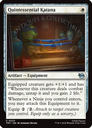 Quintessential Katana (TMT-023) [Teenage Mutant Ninja Turtles]