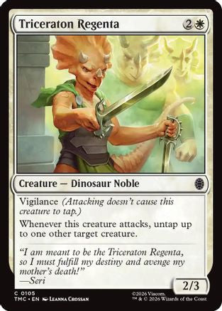 Triceraton Regenta (TMC-105) [Commander: Teenage Mutant Ninja Turtles]