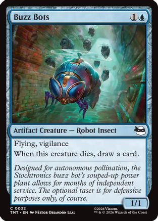 Buzz Bots (TMT-032) [Teenage Mutant Ninja Turtles] Foil