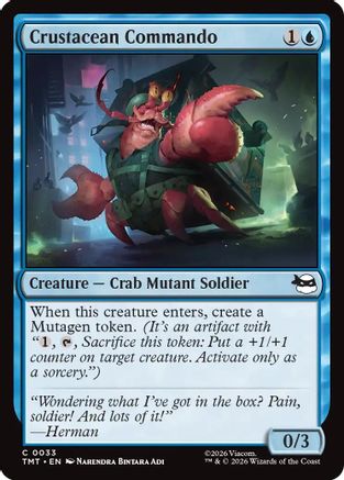 Crustacean Commando (TMT-033) [Teenage Mutant Ninja Turtles]