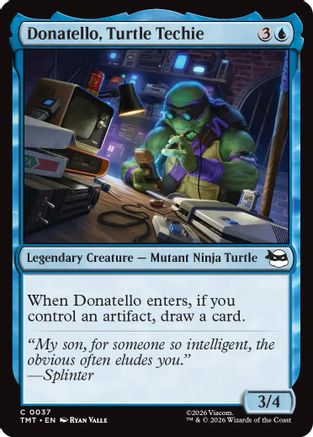 Donatello, Turtle Techie (TMT-037) [Teenage Mutant Ninja Turtles] Foil
