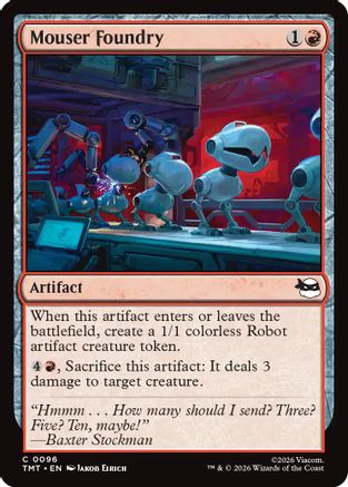 Mouser Foundry (TMT-096) [Teenage Mutant Ninja Turtles] Foil