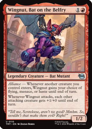 Wingnut, Bat on the Belfry (TMT-110) [Teenage Mutant Ninja Turtles]