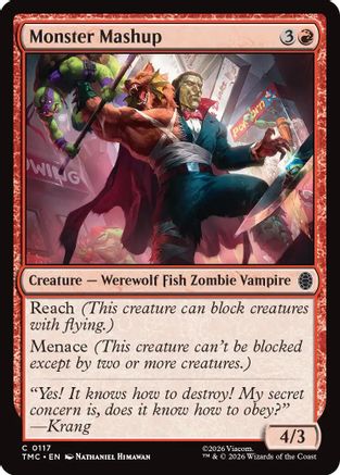 Monster Mashup (TMC-117) [Commander: Teenage Mutant Ninja Turtles]