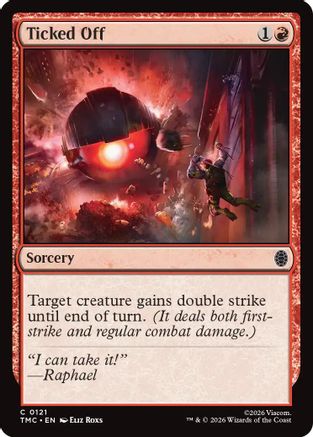 Ticked Off (TMC-121) [Commander: Teenage Mutant Ninja Turtles]