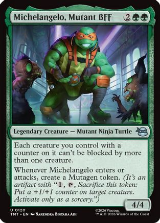 Michelangelo, Mutant BFF (TMT-120) [Teenage Mutant Ninja Turtles]