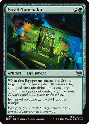 Novel Nunchaku (TMT-127) [Teenage Mutant Ninja Turtles] Foil