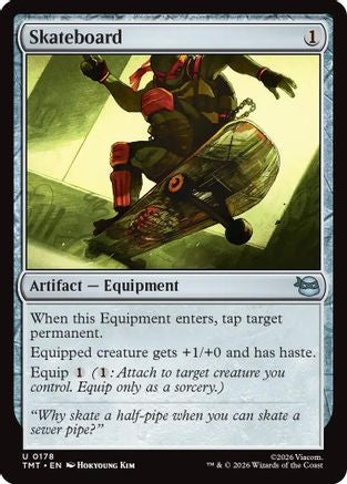Skateboard (TMT-178) [Teenage Mutant Ninja Turtles] Foil