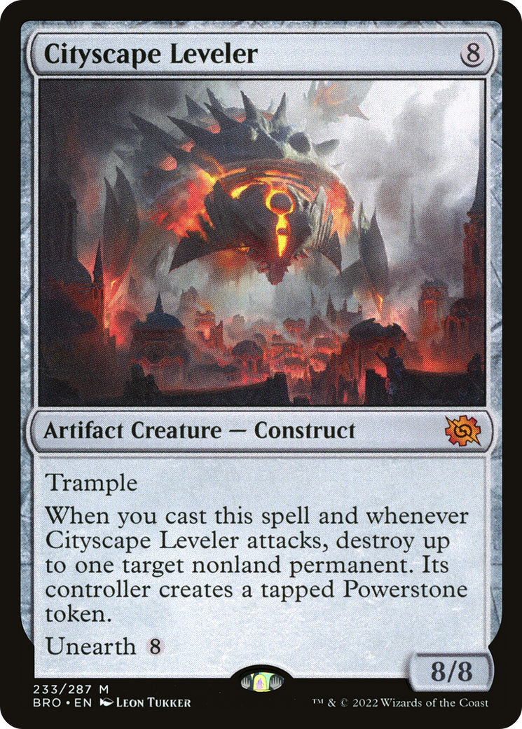Cityscape Leveler (BRO-233) [The Brothers' War] Foil