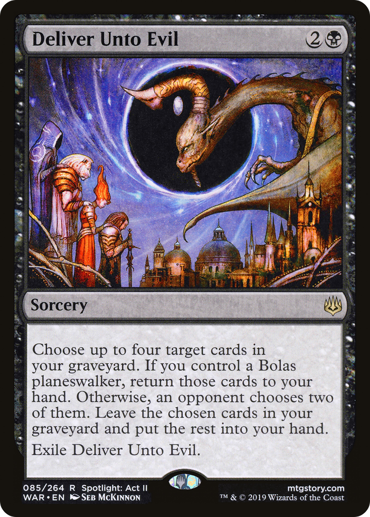 Deliver Unto Evil (WAR-085) [War of the Spark]