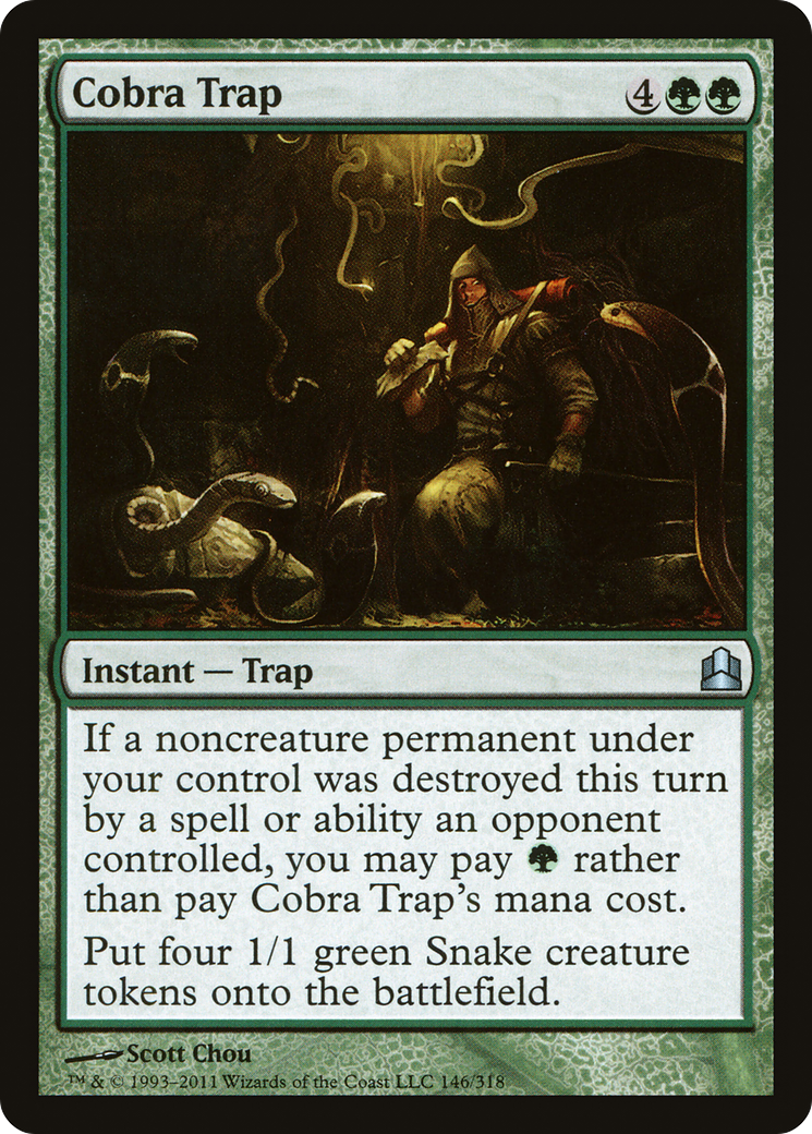 Cobra Trap (CMD-146) [Commander 2011]