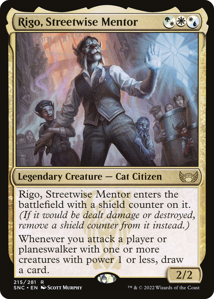 Rigo, Streetwise Mentor (SNC-215) [Streets of New Capenna]
