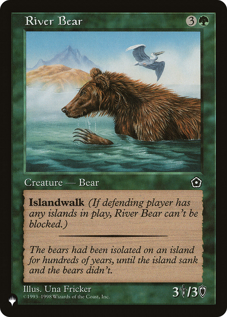 River Bear (LIST-P02-144) [The List]