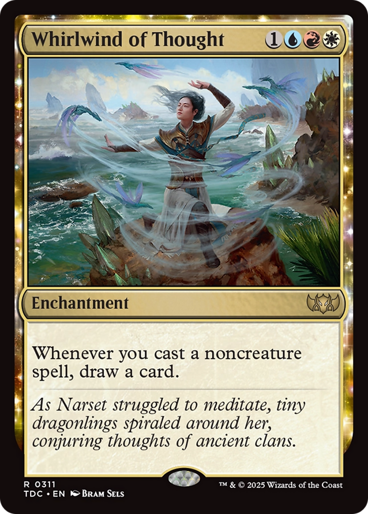 Whirlwind of Thought (TDC-311) [Commander: Tarkir: Dragonstorm]