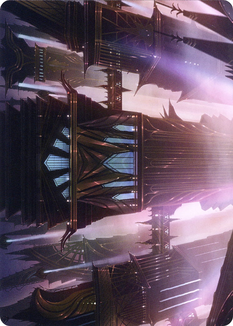 Skybridge Towers // Skybridge Towers (ASNC-037) (Borderless) [New Capenna Art Series] Foil