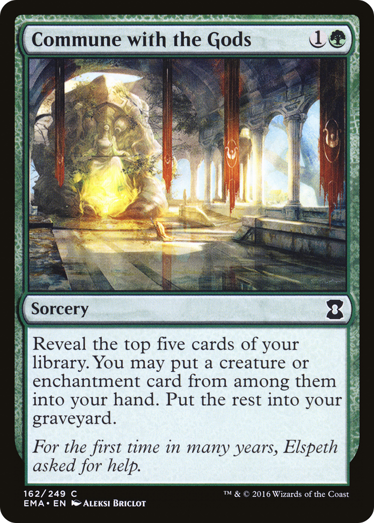 Commune with the Gods (EMA-162) [Eternal Masters]