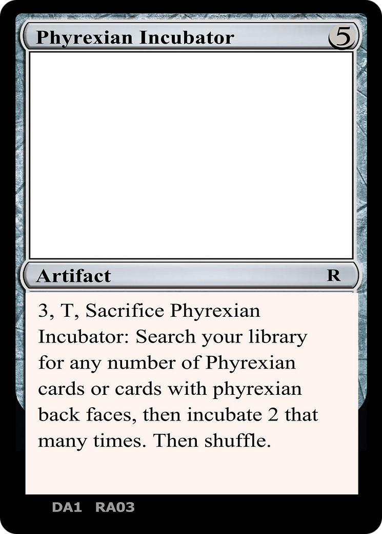 Phyrexian Incubator [Unknown Event]