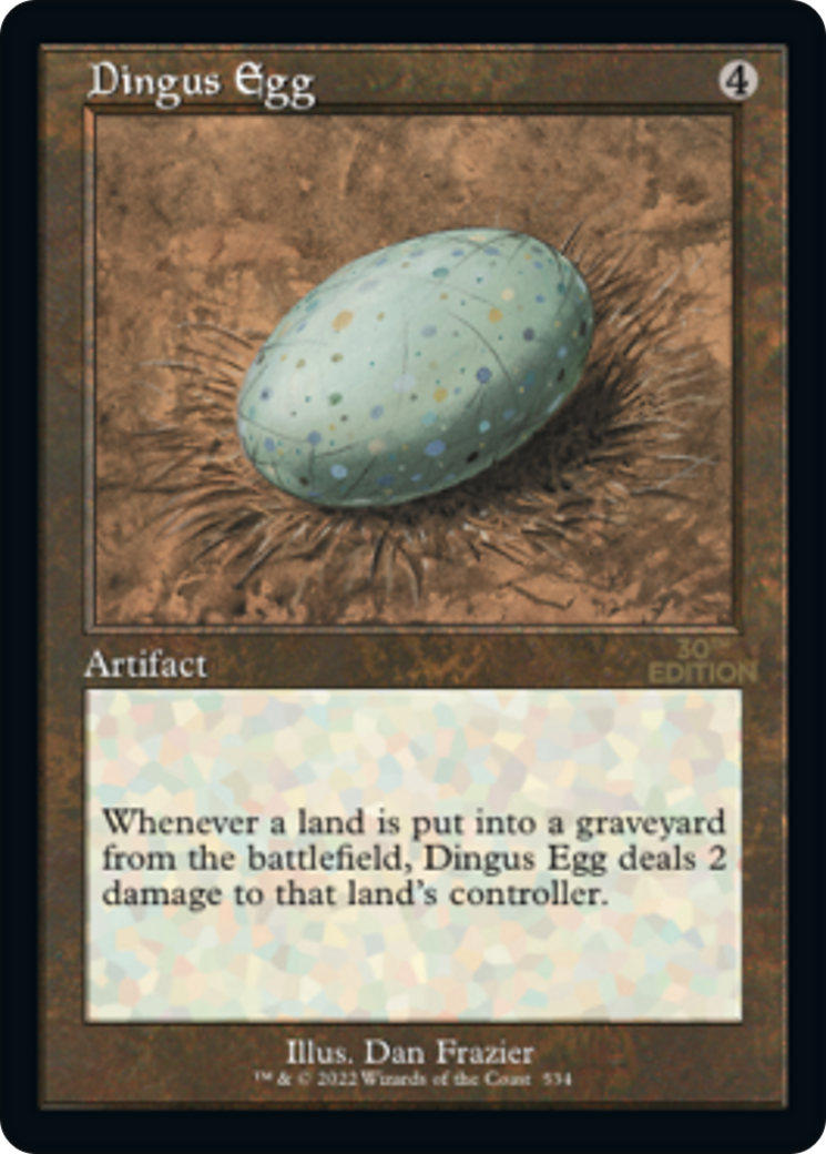 Dingus Egg (Retro Frame) (30A-534) [30th Anniversary Edition]
