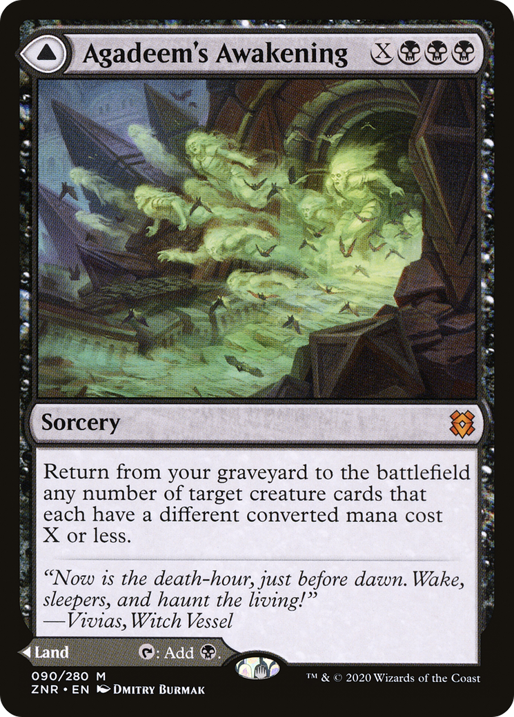 Agadeem's Awakening (ZNR-090) [Zendikar Rising] Foil